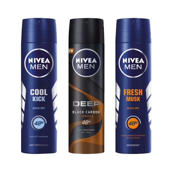 Nivea Deo Spray Men B&W Power 150ml