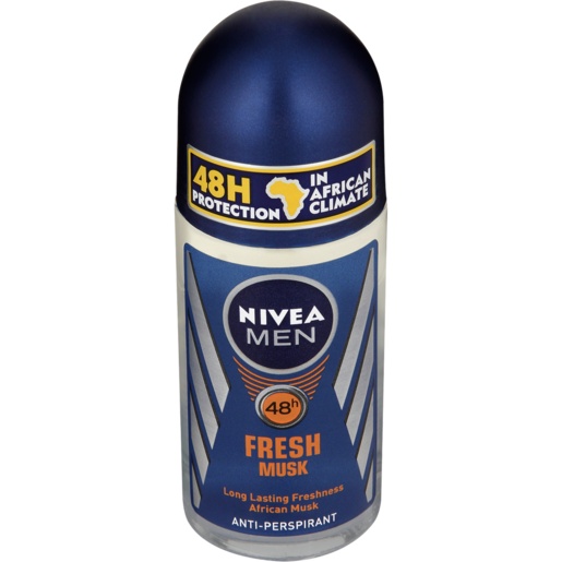 Nivea Deo Roll On Male Fresh Musk 50ml