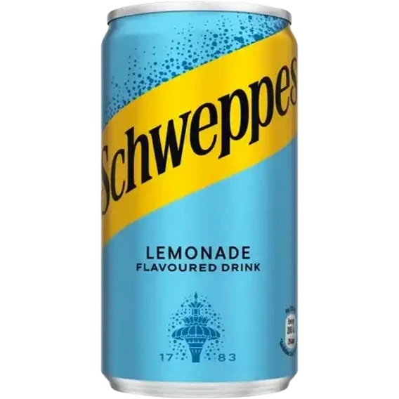 Schwepps Can Lemonade 200ml