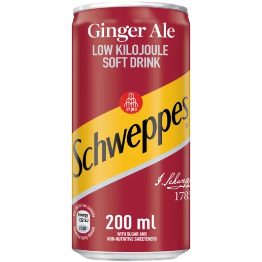 Schwepps Can Gingerale 200ml