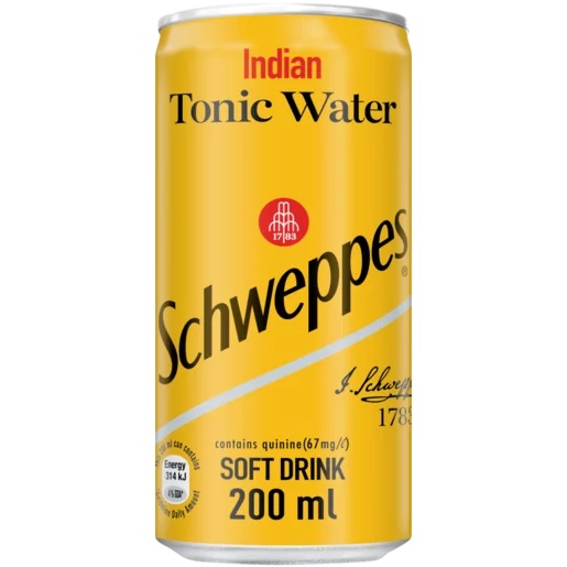 Schwepps Can Indian Tonic 200ml