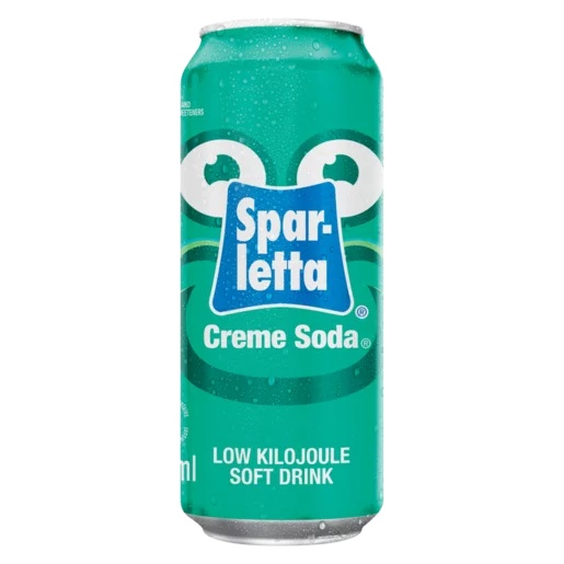 Sparletta Can Slim Creme Soda 300ml