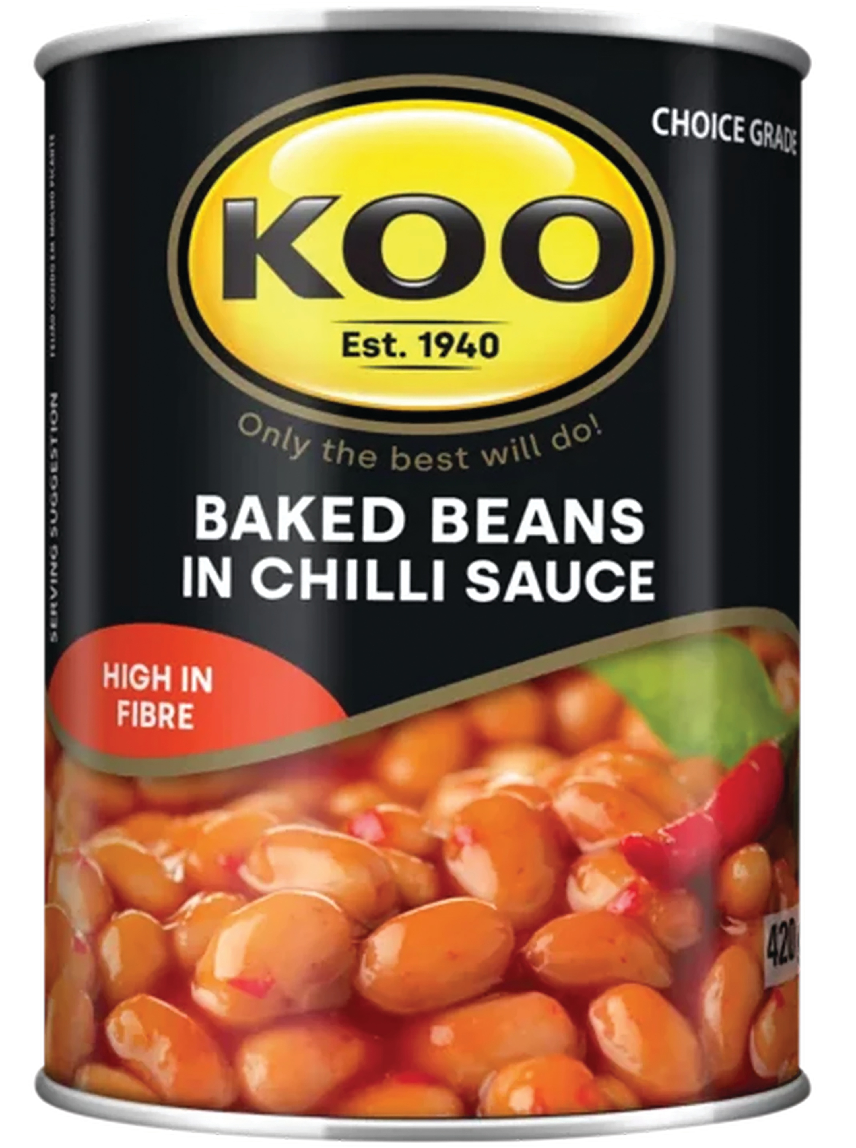 Koo Vegetable Baked Beans In Chilli 420G