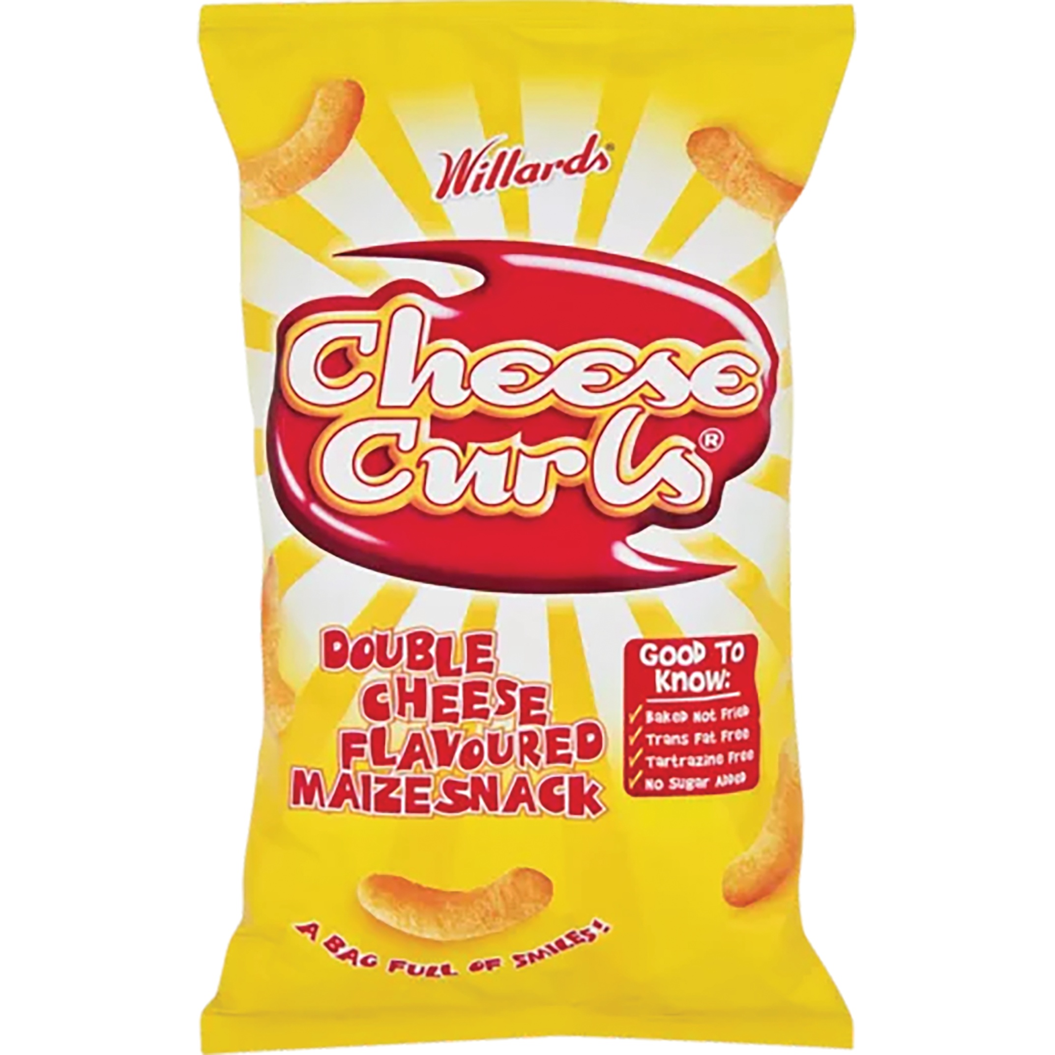 Willards Snaks Cheese Curls 150G