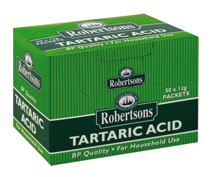 Robertsons Tartaric Acid 12G