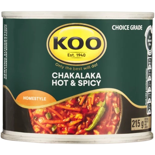 Koo Vegetable Chakalaka Hot & Spicy 410G