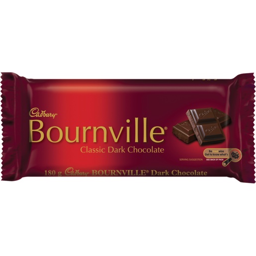 Cadbury Chocolate Slab Bournville 80G