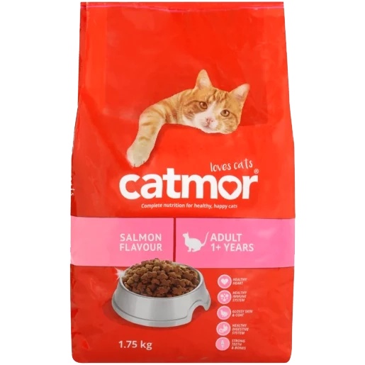 Catmor Cat Food Adult Dry Salmon 1.75kg