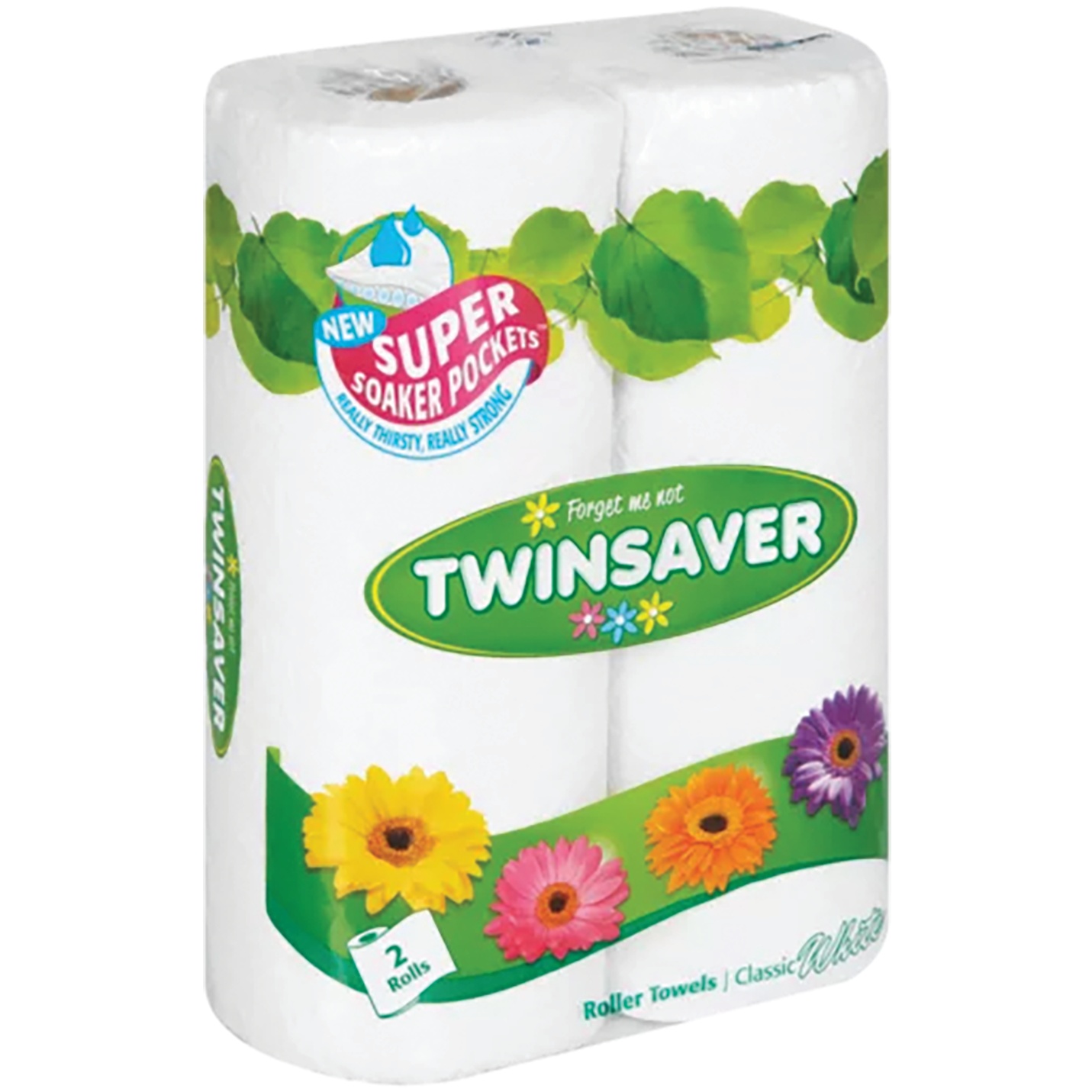 Twinsaver Paper Towel Roll Classic White 2'S