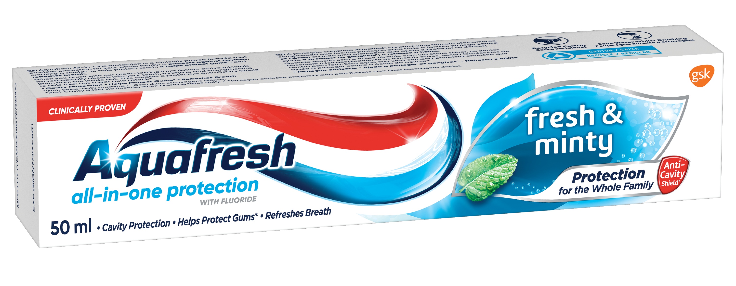 Aquafresh Toothpaste Fresh Mint 100ml