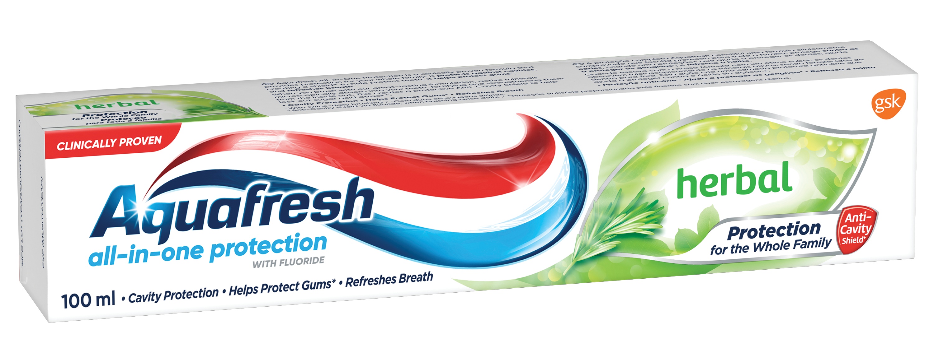 Aquafresh Toothpaste Herbal 100ml