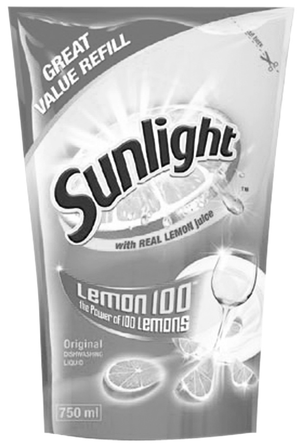 Sunlight Dish Wash Liquid Refill 750ml