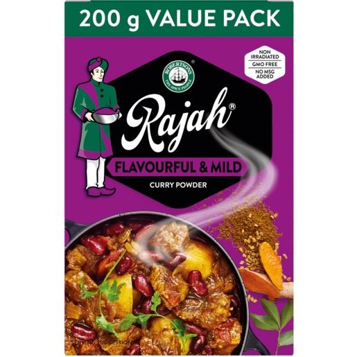 Rajah Curry Powder Flavour & Mild 50G