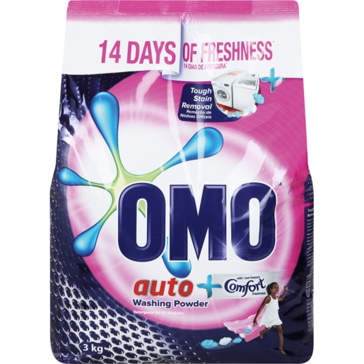 Omo Wash Powder Auto Regular Comfort 2Kg