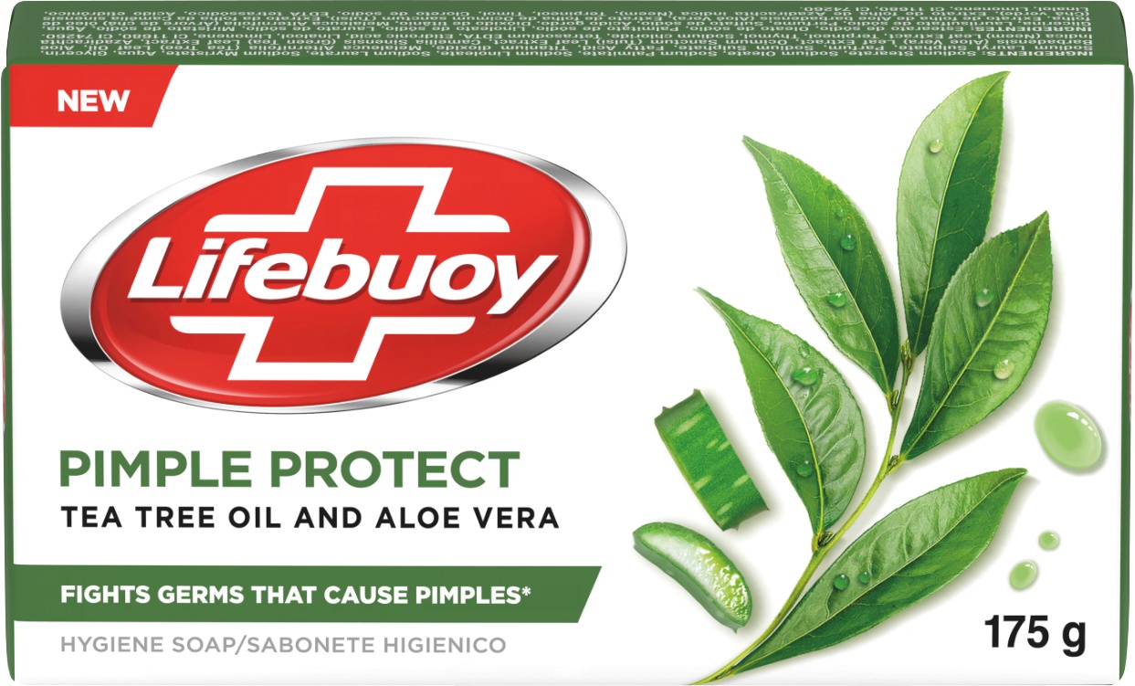 Lifebuoy Bath Soap Tea Tree Aloe Vera 175g
