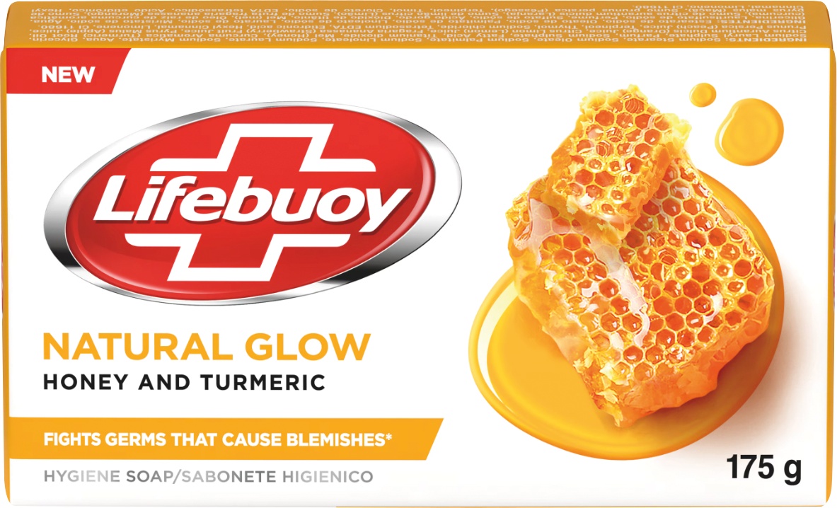 Lifebuoy Bath Soap Honey & Tumeric 175g