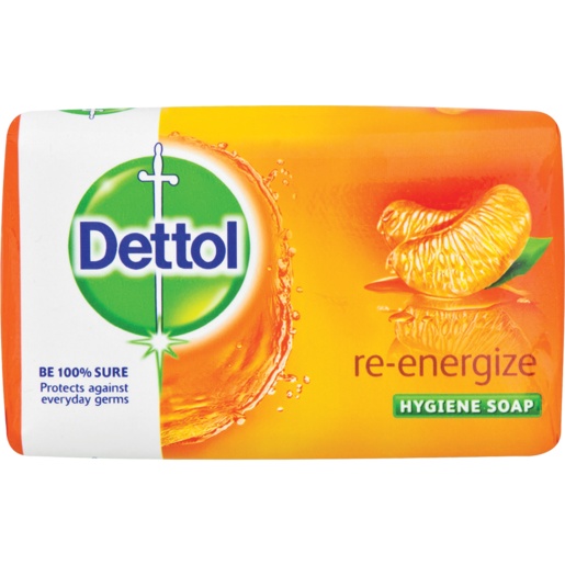 Dettol Bath Soap Bar Energise 175G