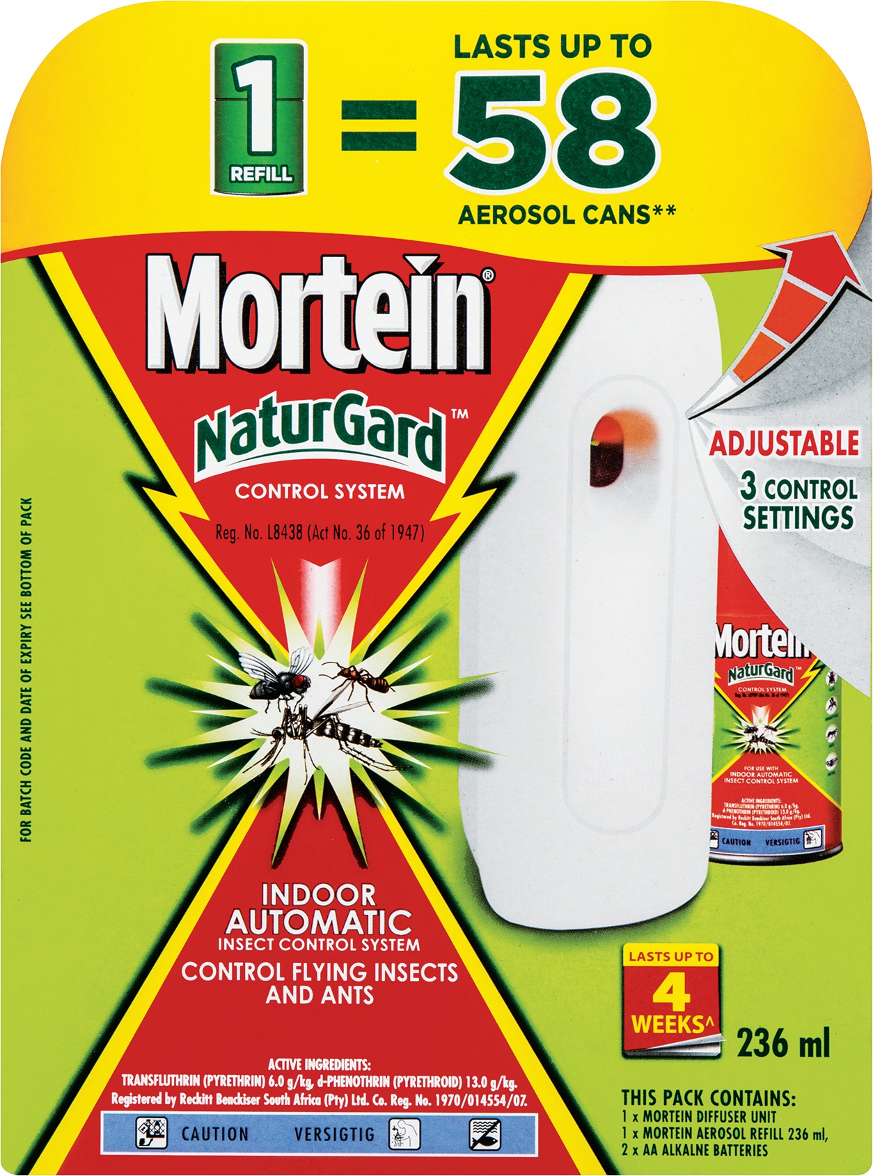 Mortein Insect Mach Naturgard Citranella 236ml