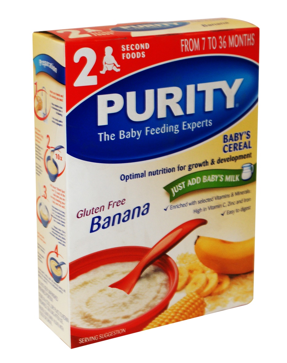 Purity 3rd Food Banan Cust 200ml