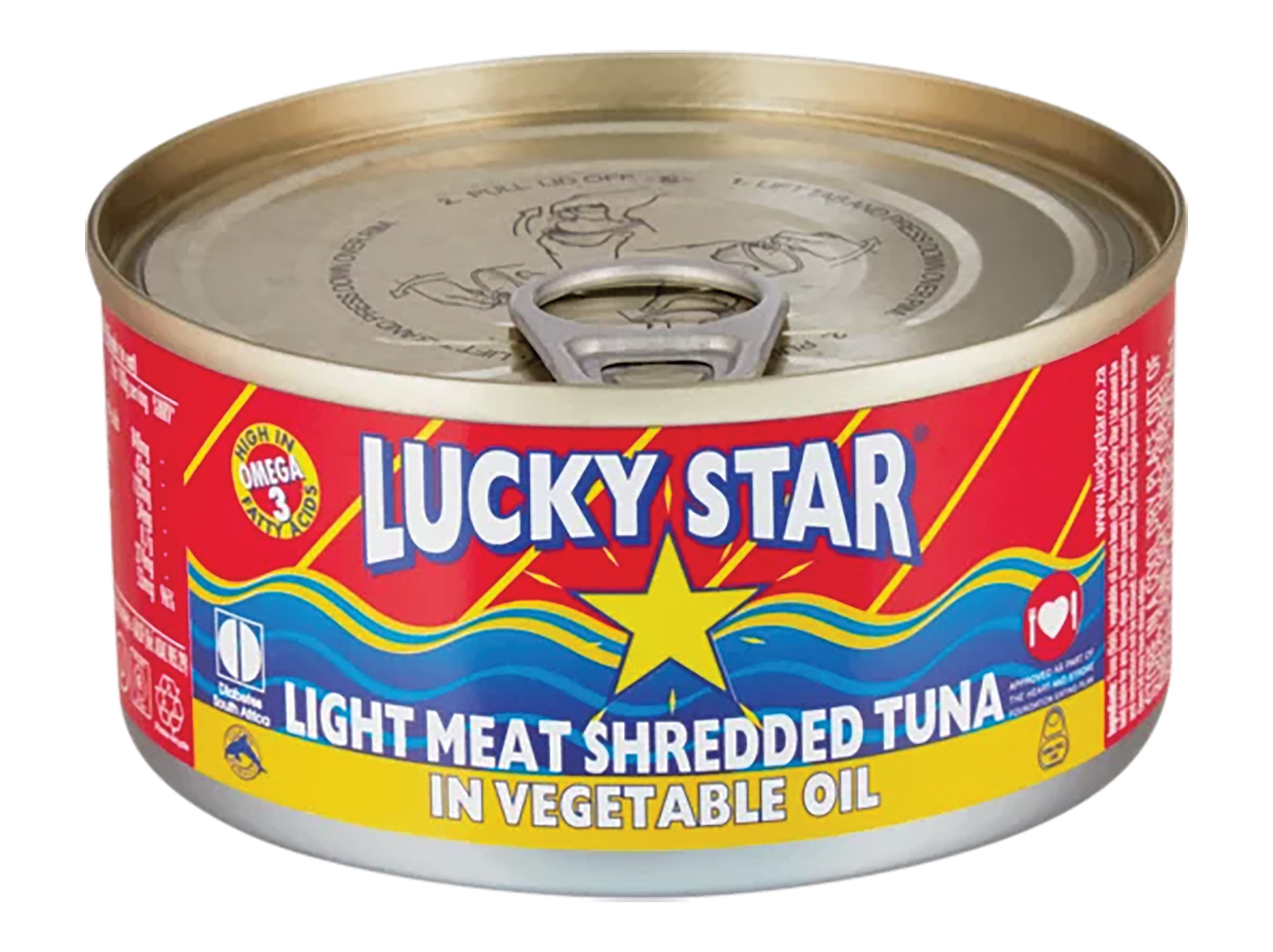 Lucky Star Fish Tuna Shredded In Veg Oil 170G