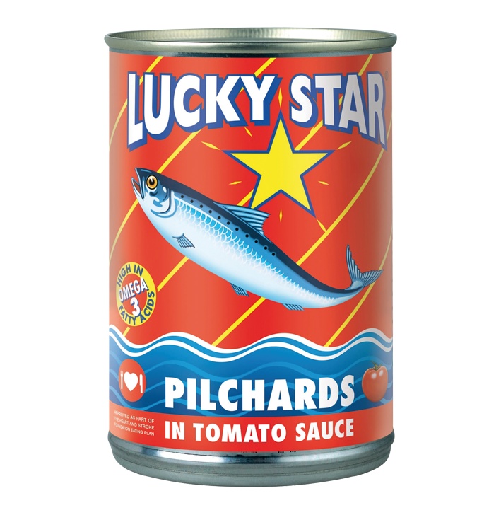 Lucky Star Fish Pilchards Talls Tomato 400G
