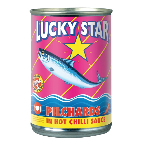 Lucky Star Fish Pilchards Talls Chilli 400G