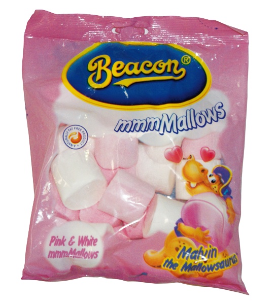 Beacon Mallows Pink & White 135G