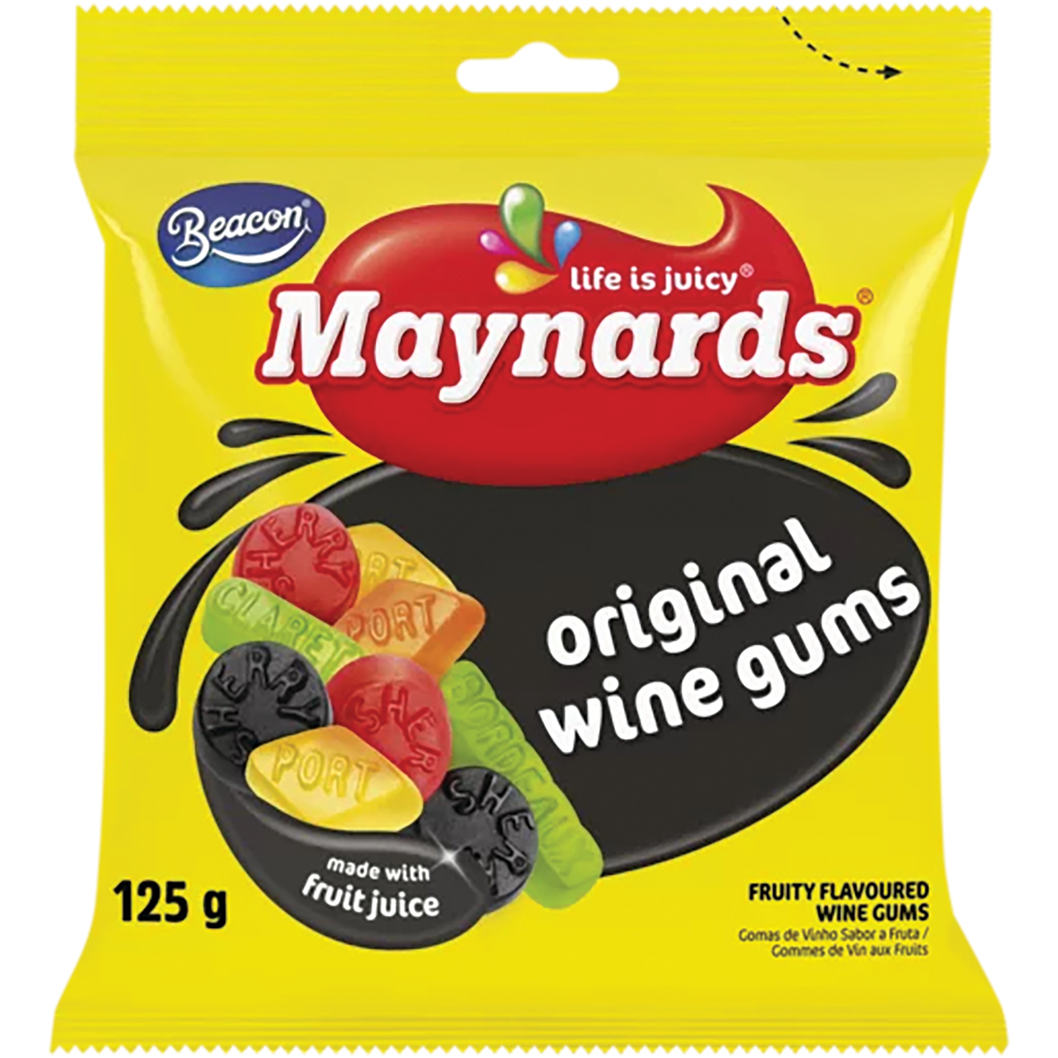 Maynards Jelly Original Wine Gums 100g