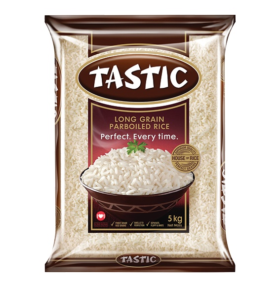 Tastic Rice Par Boiled 5Kg