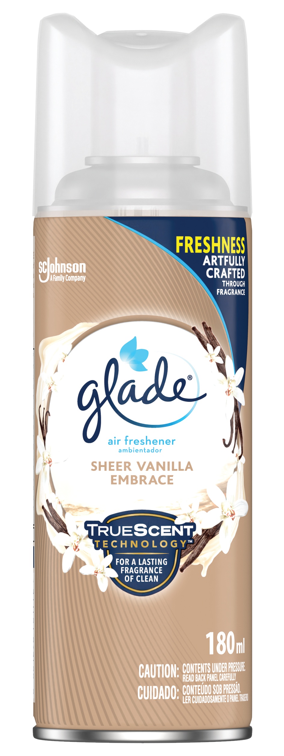 Glade Air Fresh Secrets Vanilla Em 180ml