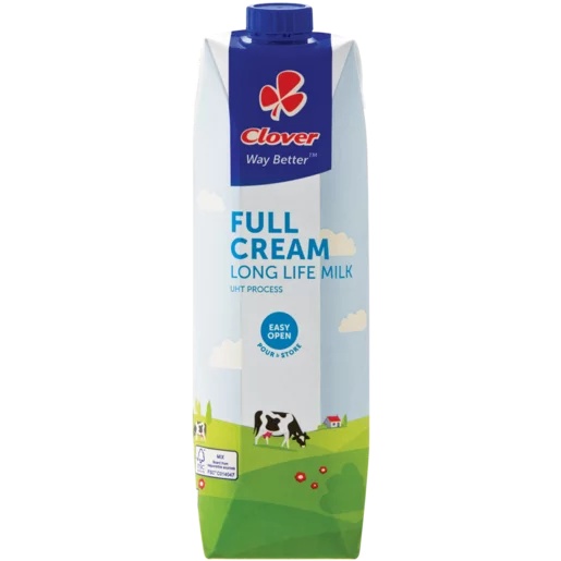 Clover Milk Uht F/C Bot Bot 1L