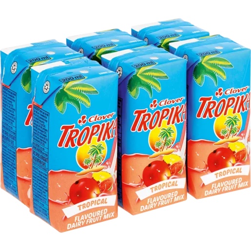 Tropika Easy Dairy Blend UHT Tropical 6 x 200ml