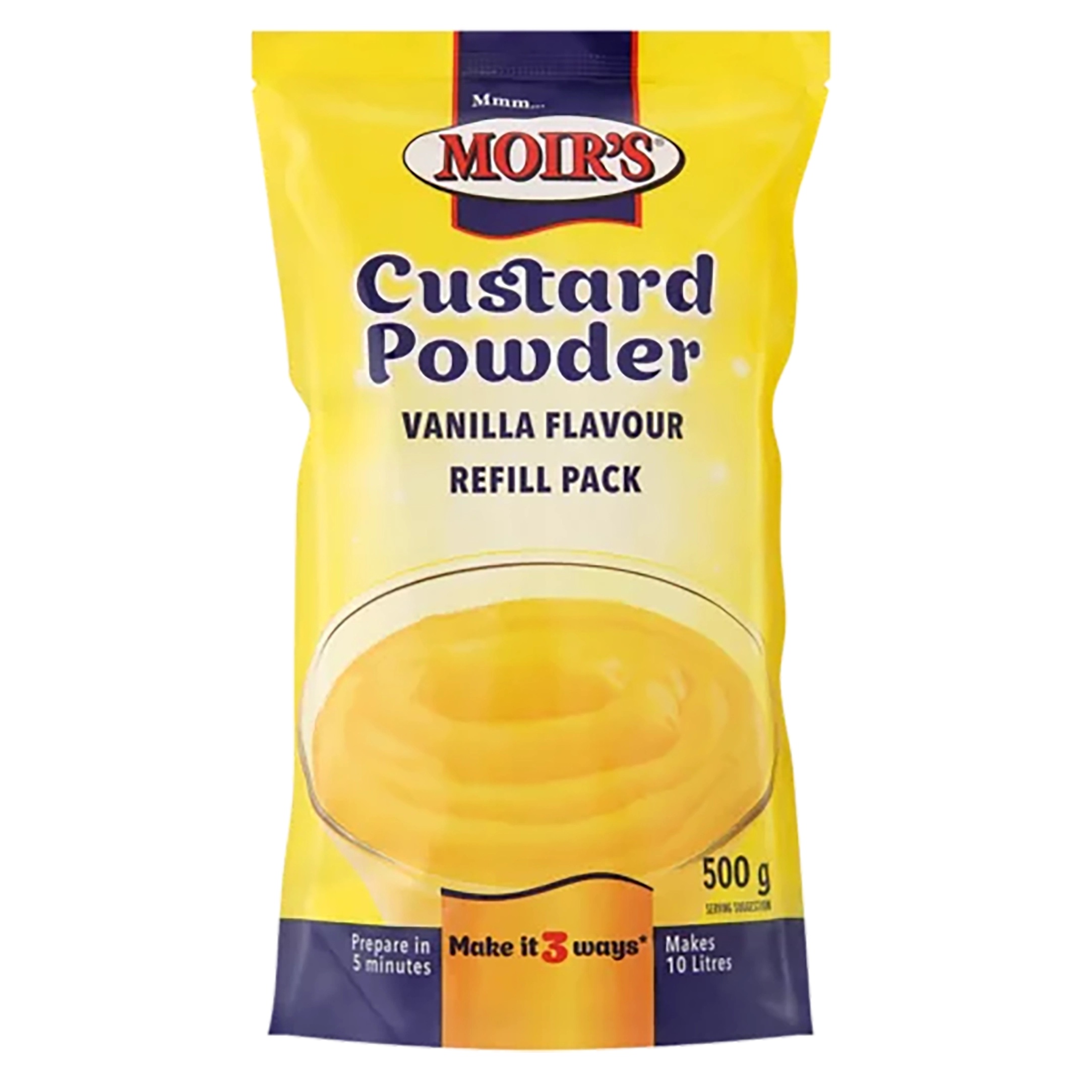 Moirs Custard Powder Vanilla 500G
