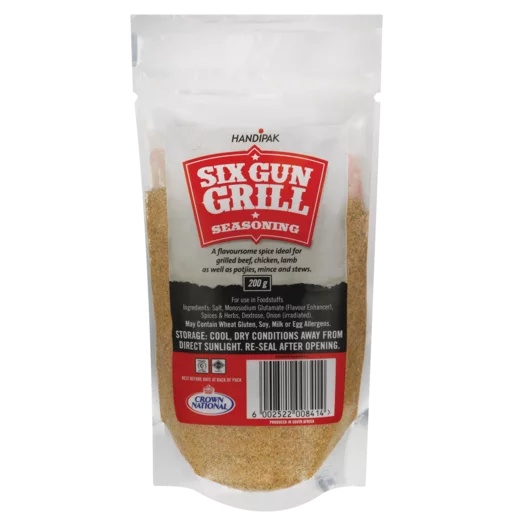 Crown Bbq Six Gun Grill 200g