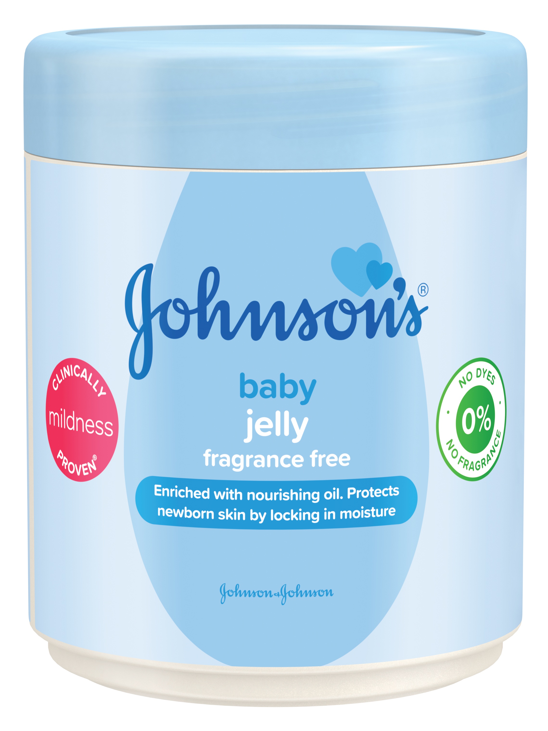 J&J Baby Jelly Fragrance Free 500ml