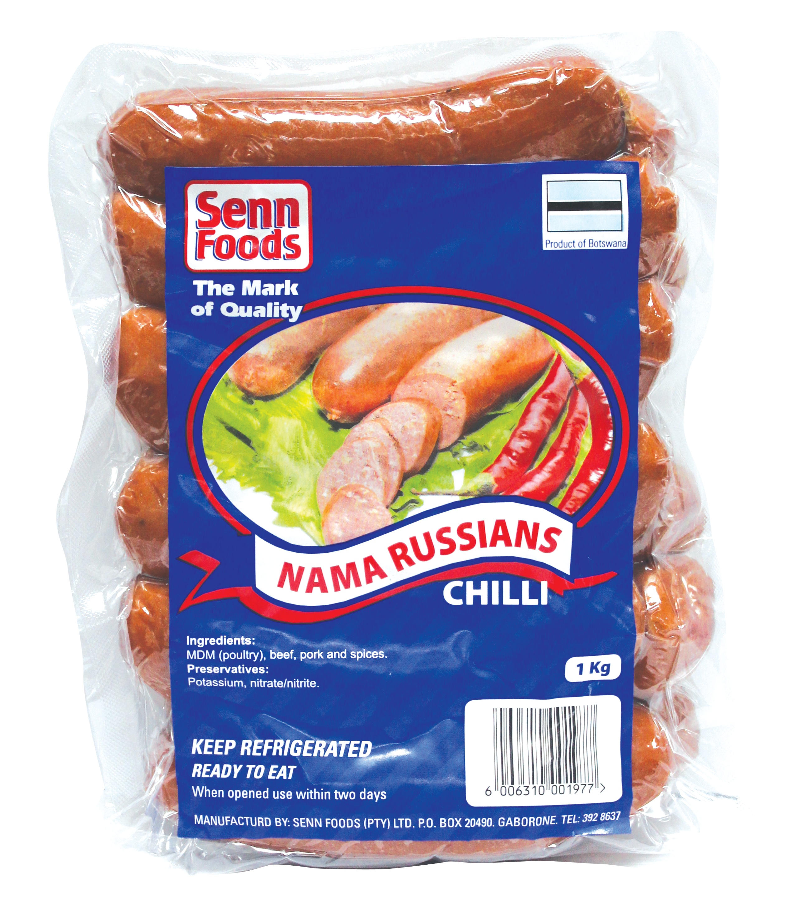 Nama Russians Chilli 1Kg