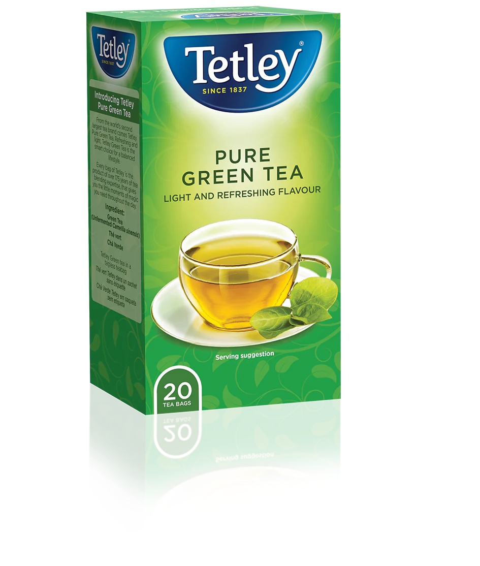 Tetleys Tea Bags Pure Green 20's