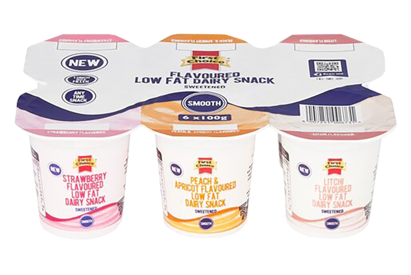 First Choice Yog Snack Peach And Apct S