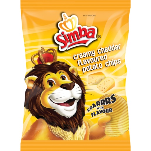 Simba Chips Creamy Cheddar 36g