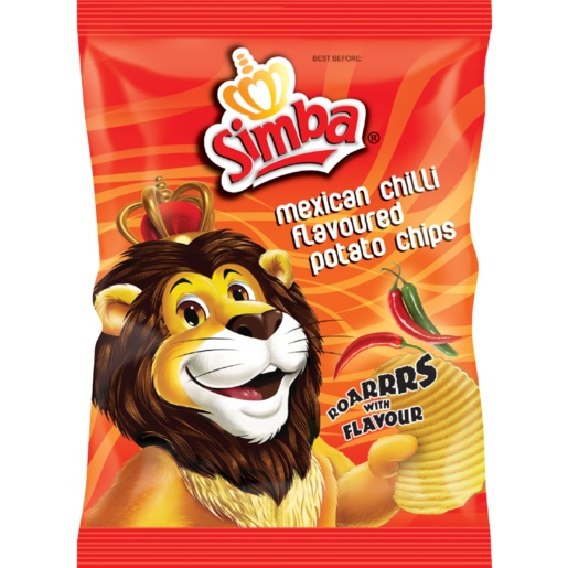 Simba Chips Mexican Chilli 36g