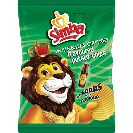 Simba Chips Mrs Balls Chutney 36g