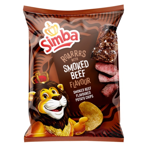 Simba Chips Smoked Beef 120Gr