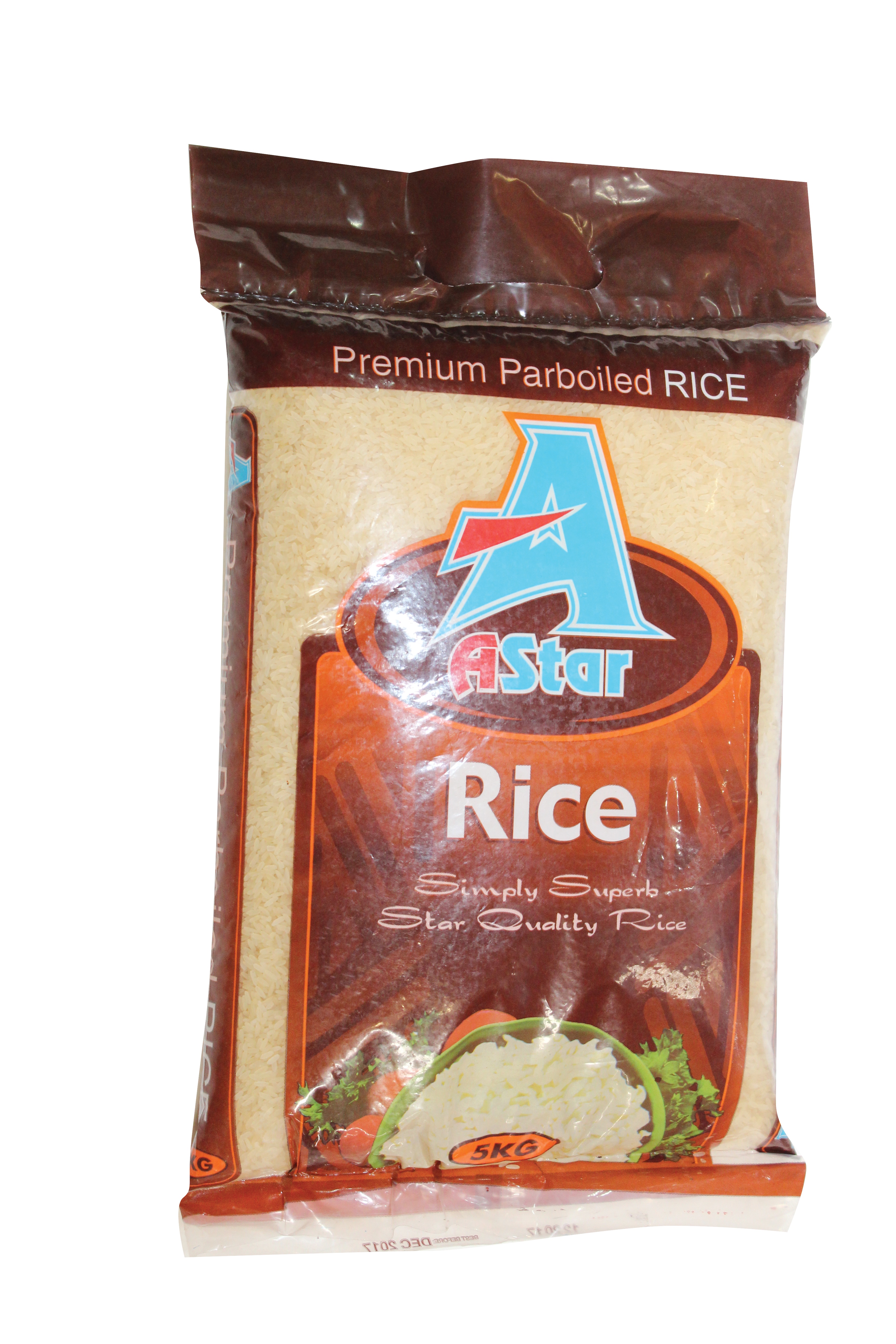Astar Rice Par Boiled 5Kg