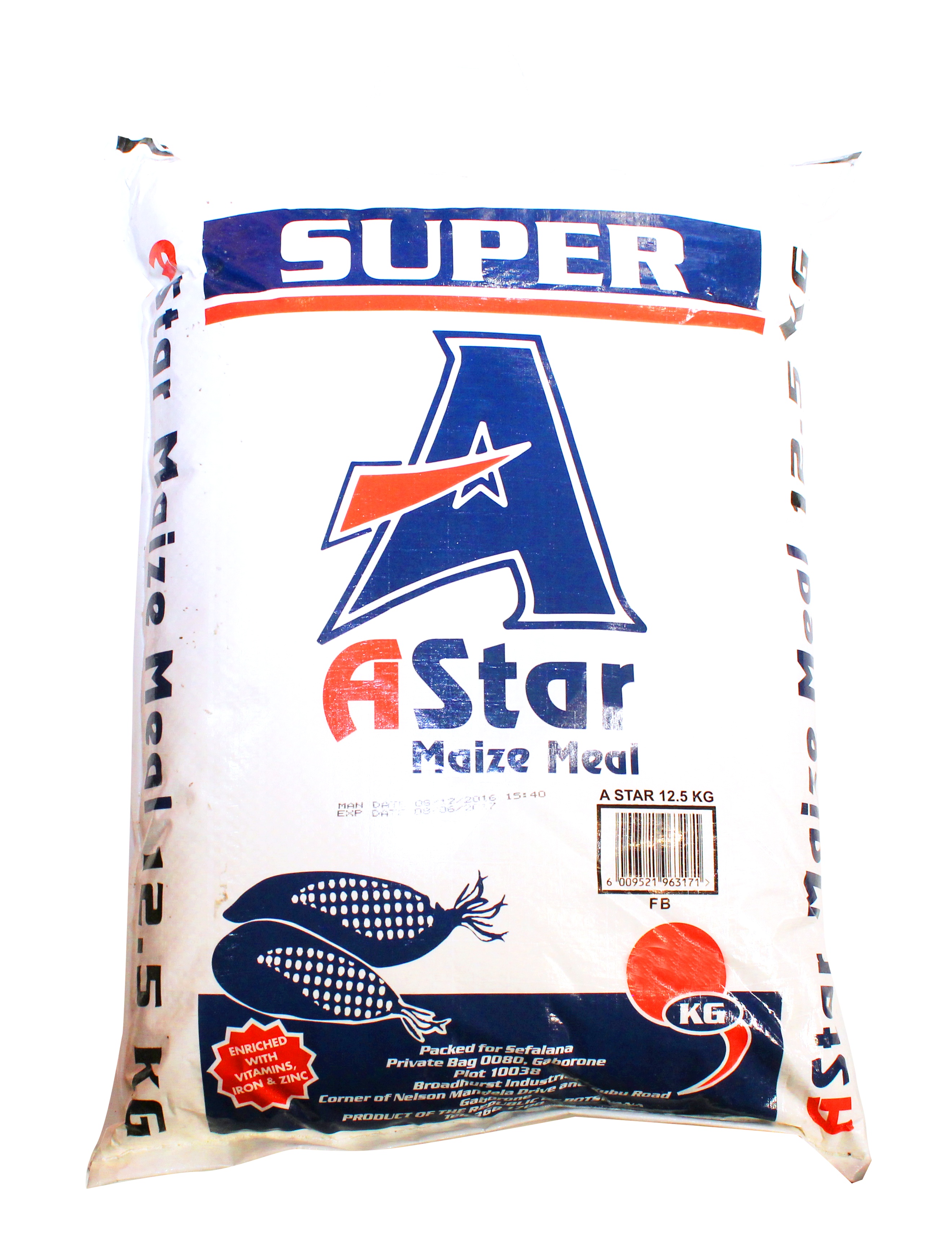 Astar Super Maize Meal 12.5Kg