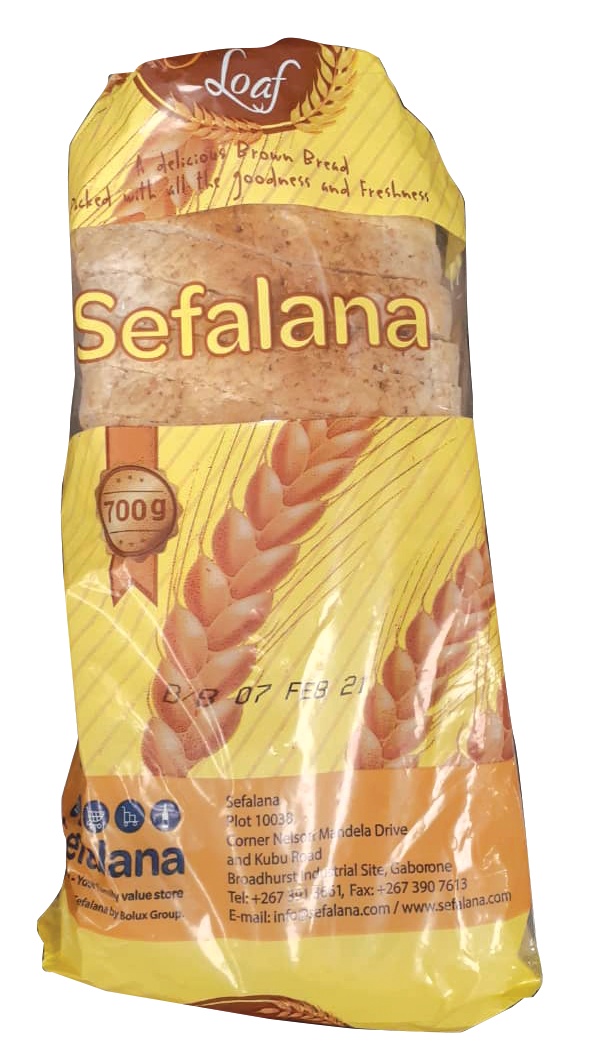 Sefalana Bread Brown Super Loaf 700g