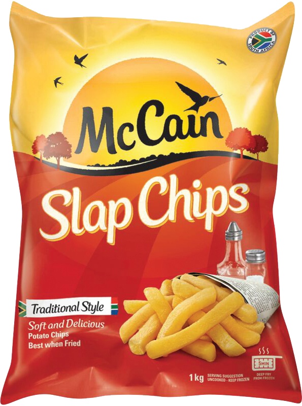 Mccain Vegetable Frozen Chips Slap 1kg