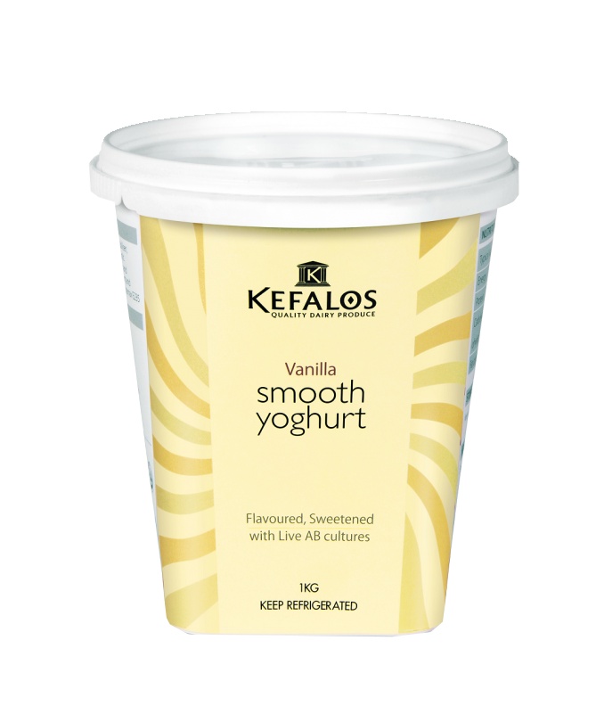 Kefalos Smooth Yoghurt Double Cream Double Cream 1kg