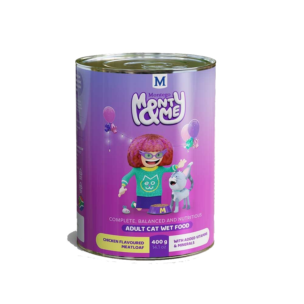 Monty & Me Cat Food Adult Essential 10kg