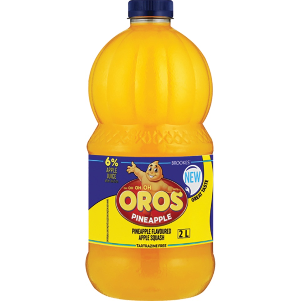 Oros Squash Pineapple 2L