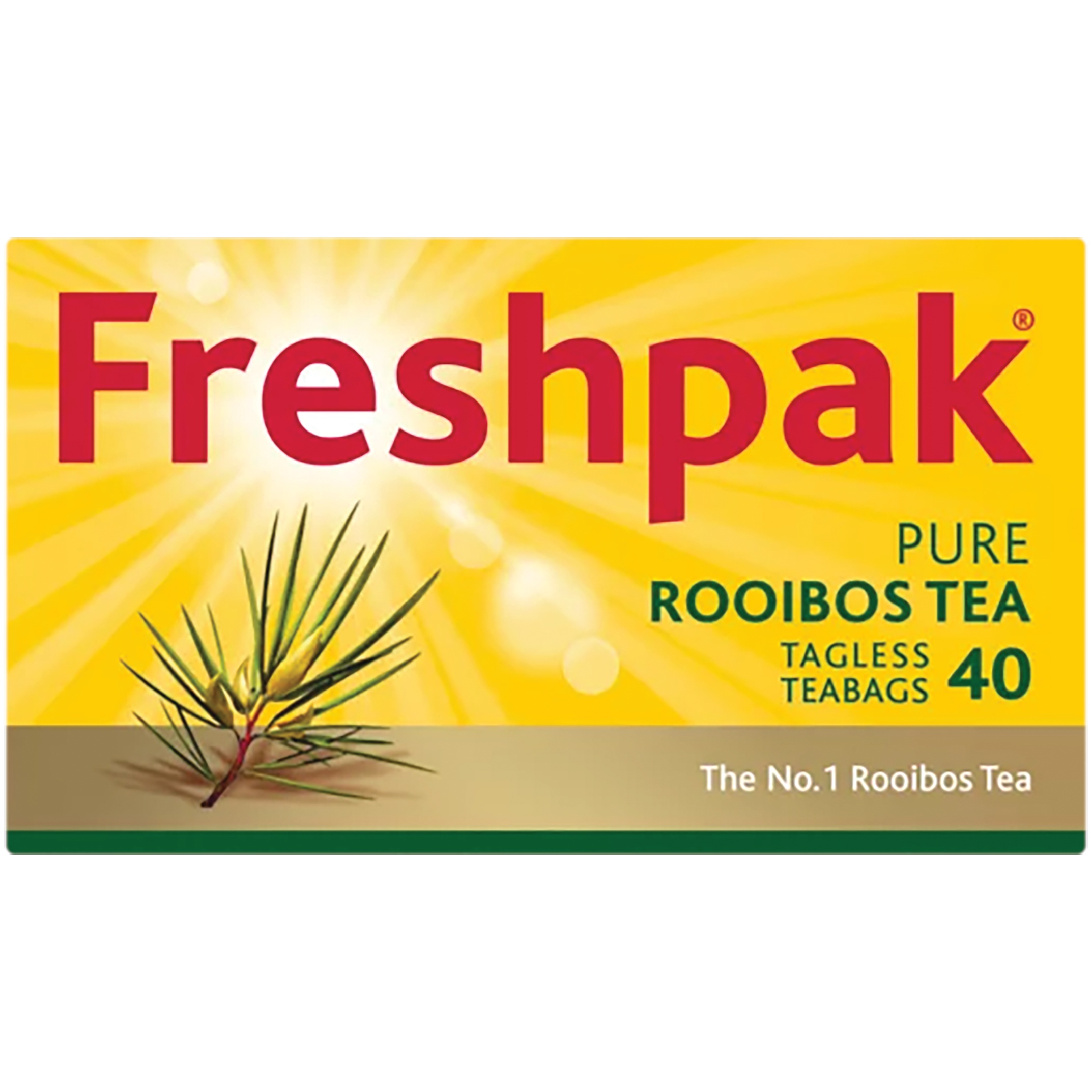 Freshpak Tea Bags Tagless Rooibos 80